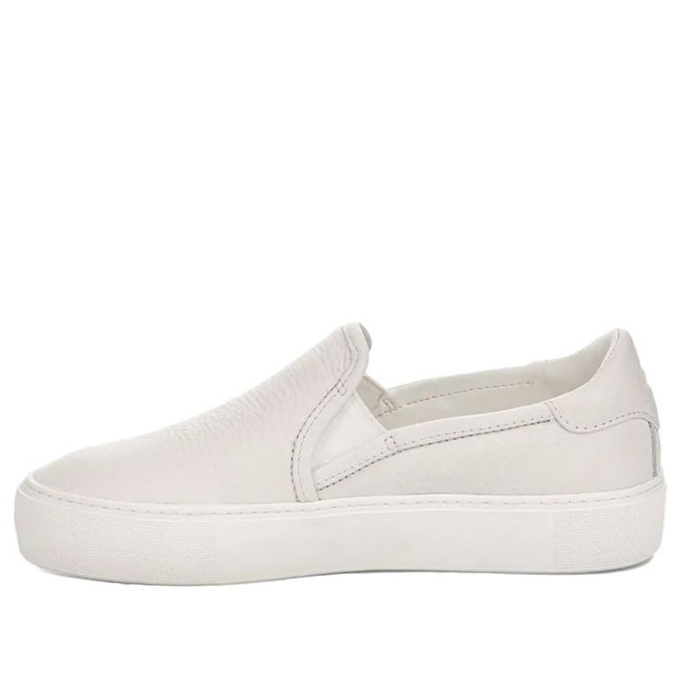 (WMNS) UGG Ansley Bow Glimmer White Shoe 1105712-WHT