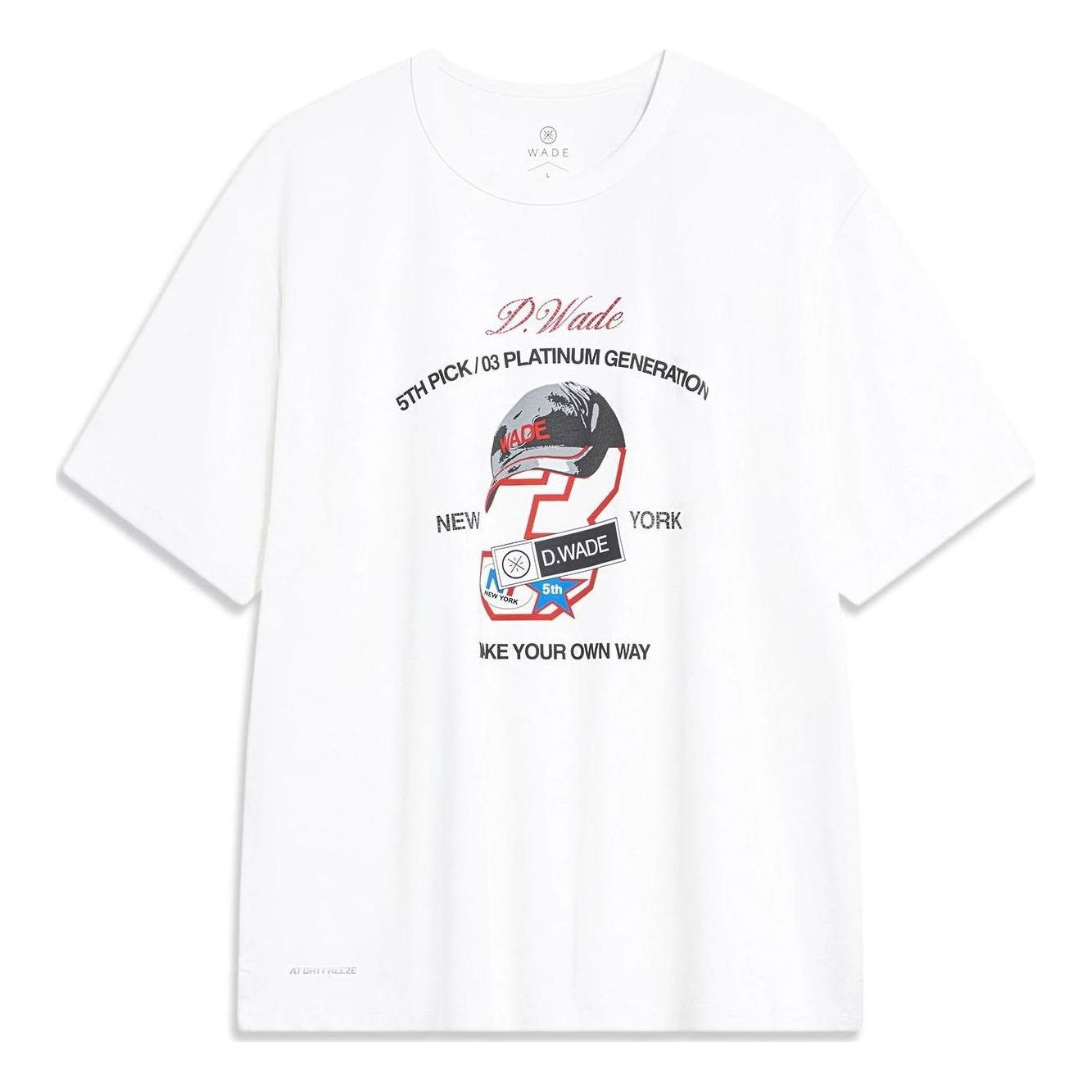 Li-Ning Way of Wade T-shirt 'White' AHST531-2