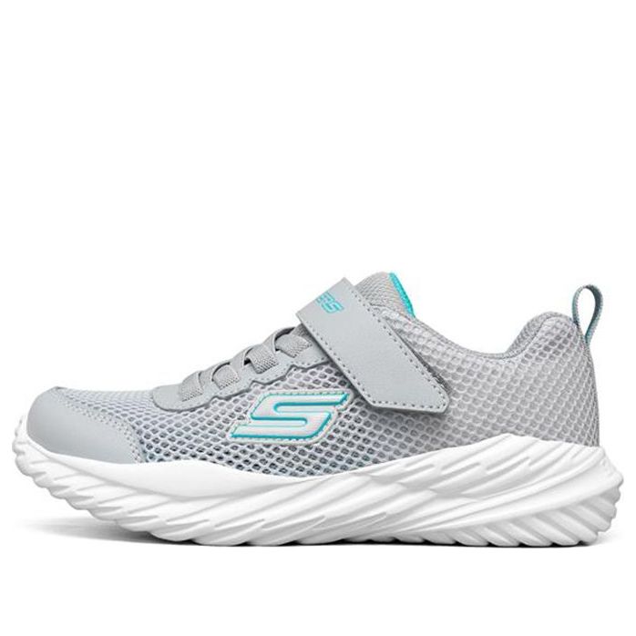 Skechers Nitro Sprint Sports Shoes K White/Grey 403752L-GRY
