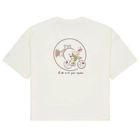 (WMNS) New Balance x PK Illustration T-shirt Asia Sizing 'Ivory' NEE26102-IV