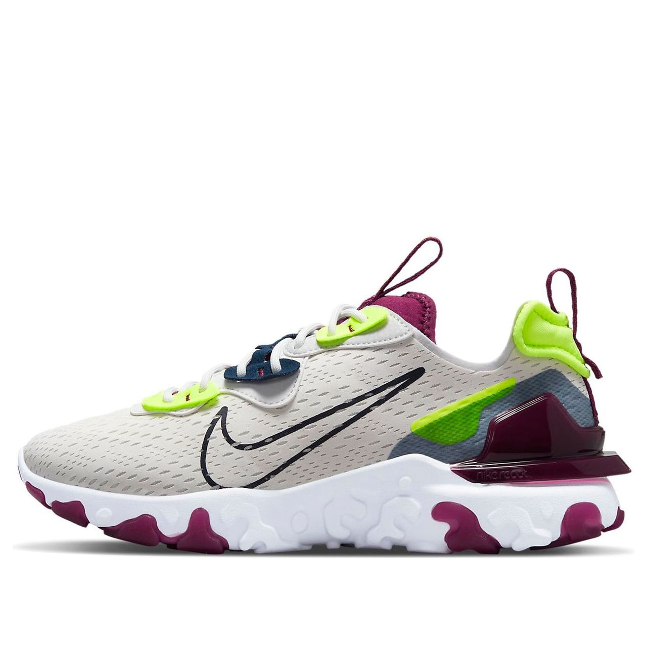 (WMNS) Nike React Vision Low-Top 'White Purple' CI7523-106