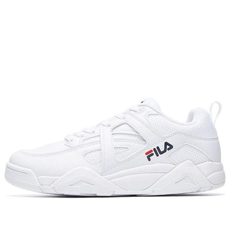(WMNS) FILA Cage Knit Low VNTG GS White F12W021214FWT