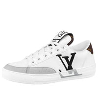 (WMNS) LOUIS VUITTON LV Charlie Sneakers 'White Grey Black' 1A9RWM