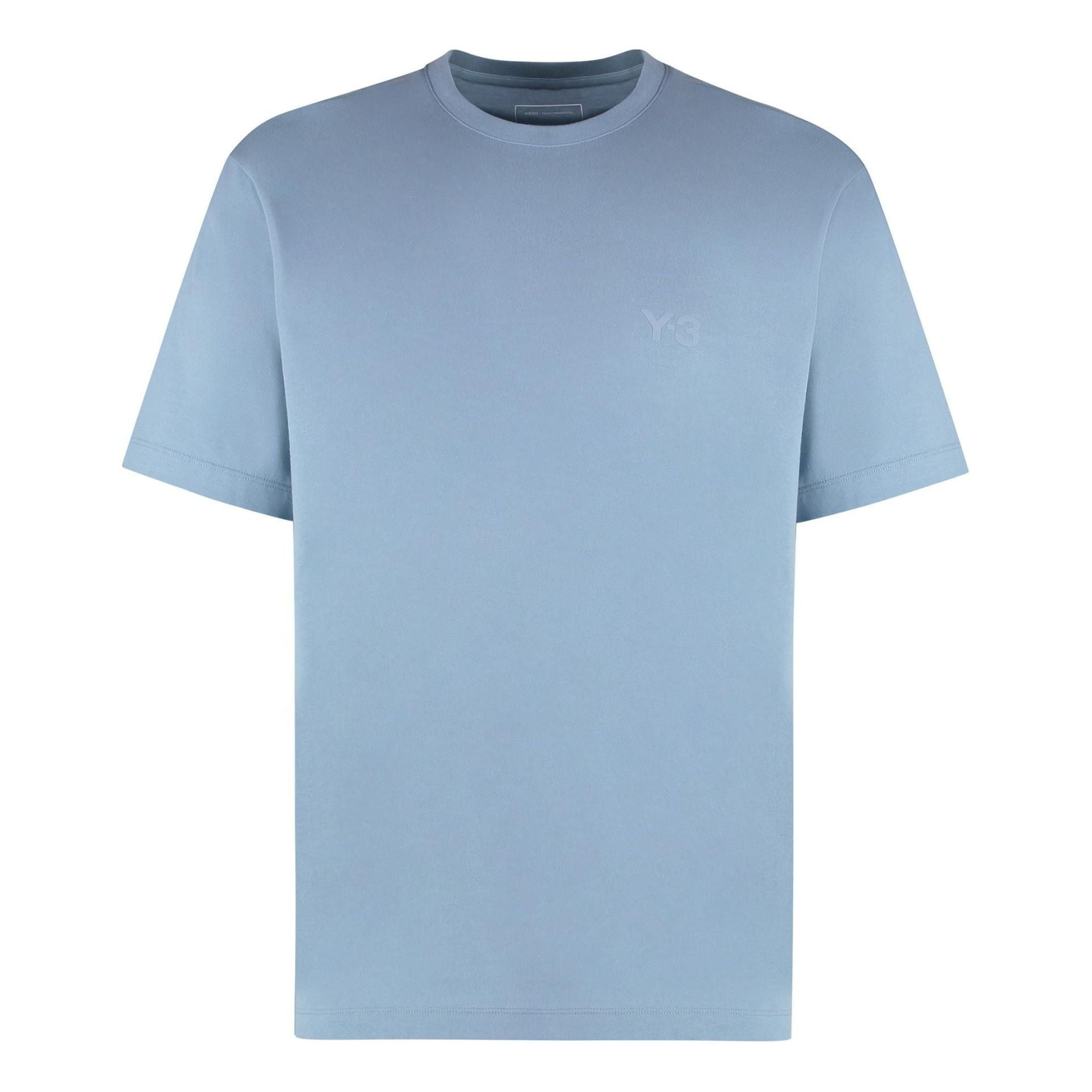 adidas Y-3 Regular T-shirt Asia Sizing 'Tactile Blue' JD9830