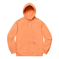 Supreme SS19 Star Zip Up Sweatshirt Zipper Orange SUP-SS19-877