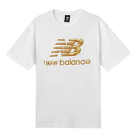 New Balance Big Logo T-shirt Asia Sizing 'White' MT03502-WT
