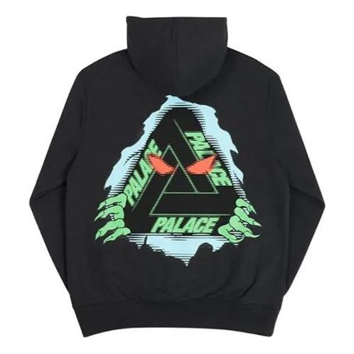 PALACE Halloween Triangle Logo Unisex Black P19HD042