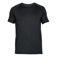 Men's Under Armour UA MK-1 Short Sleeve Sports Tops Black 1306428-001