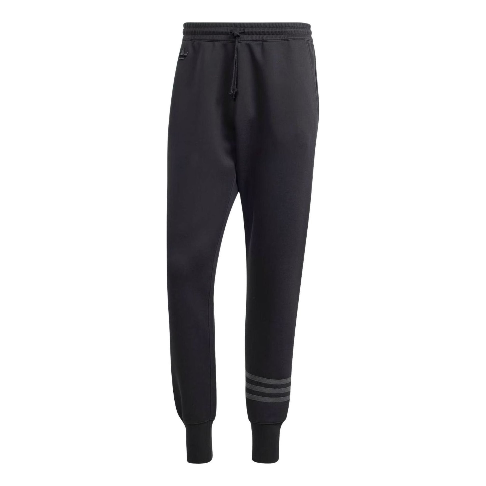 adidas originals Street Neuclassics Cuffed Sweat Pants Asia Sizing 'Black' IS2812