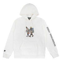 New Balance x JHl Printing Graphic Hoodie Asia Sizing 'White' NCA89043-IV