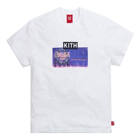 KITH x Coca Cola Crossover Classic Vintage Short Sleeve Unisex White KH3854-101