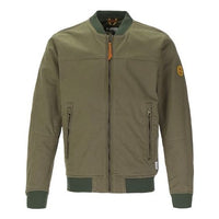Men's Timberland Logo Pocket Zipper Jacket Forest Green A29WCA58