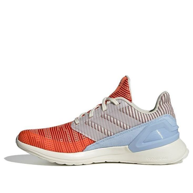 (GS) adidas RapidaRun J 'White Hi-Res Coral' G27304