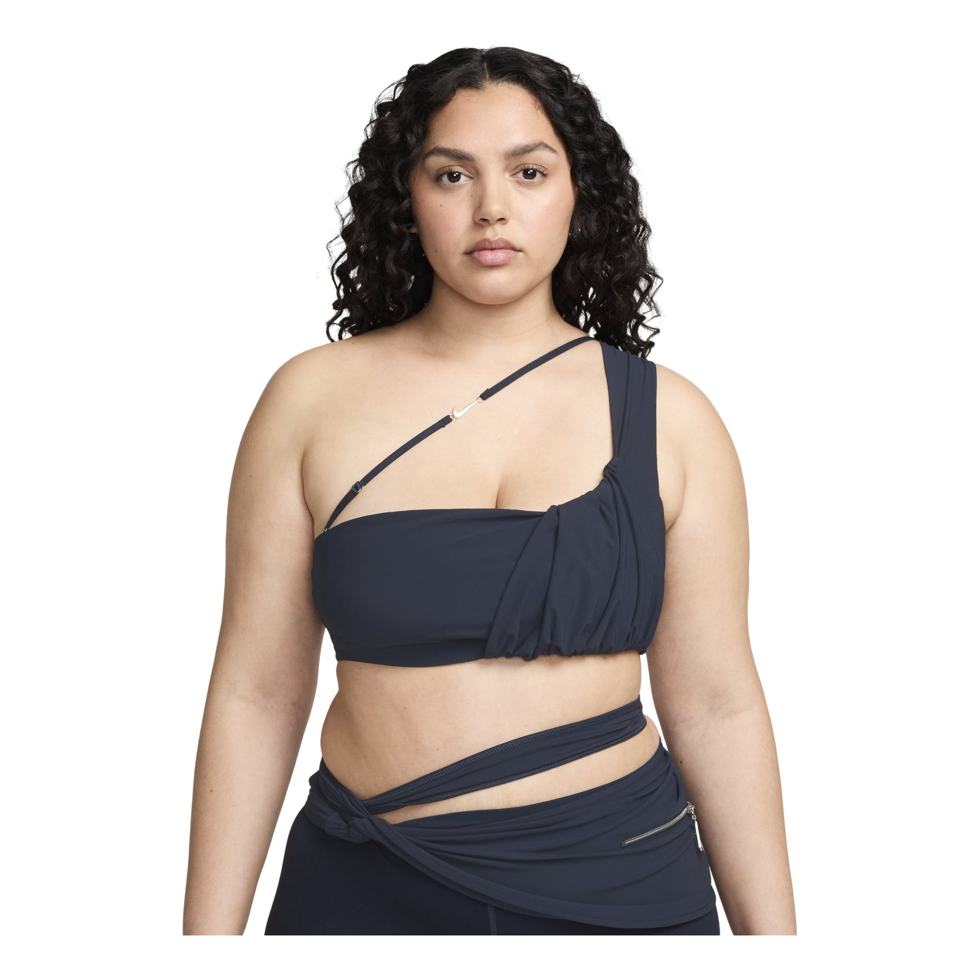 (WMNS) Nike x Jacquemus Top 'Dark Obsidian' FV0502-475