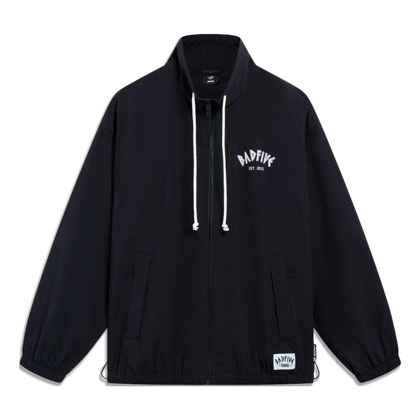Li-Ning BadFive Live With Hoops Graphic Jacket 'Black' AFDT189-3