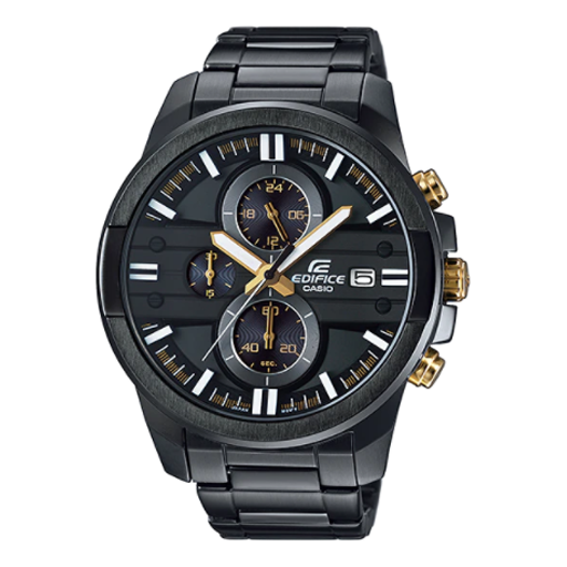 CASIO Waterproof Sports Shockproof EDIFICE Mens Black Analog EFR-543BK-1A9V