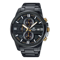 CASIO Waterproof Sports Shockproof EDIFICE Mens Black Analog EFR-543BK-1A9V
