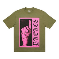 PALACE Fashion Round Neck Unisex Green T-Shirt P19TS117