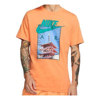 Men's Nike As nsw tee air photo Short Sleeve Orange T-Shirt CT6530-871