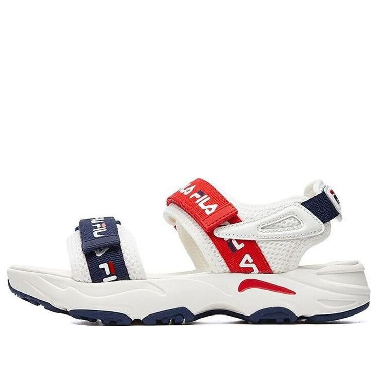 (WMNS) FILA Tracer Sports Sandals For White/Red F12W024529FGR