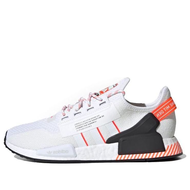 adidas NMD_R1 V2 'White Solar Red' FW6410