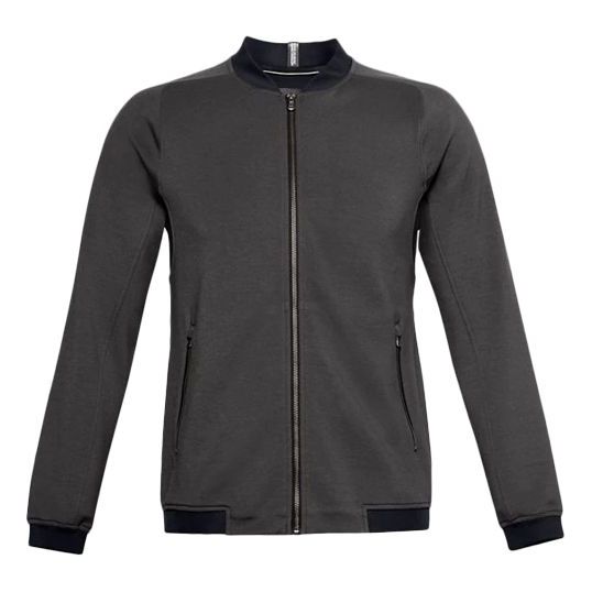 Men's Under Armour Range Unlimited Golf Sports Jacket Gray 1356956-010
