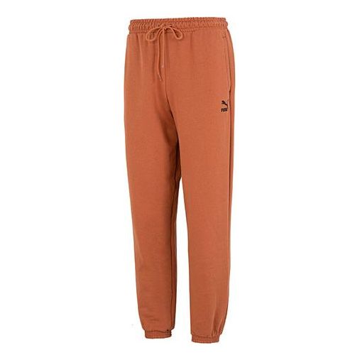 PUMA Classics Oversized Sweatpant 'Brown' 533118-17