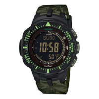 CASIO Waterproof Sports Mens Black Digital PRG-300CM-3