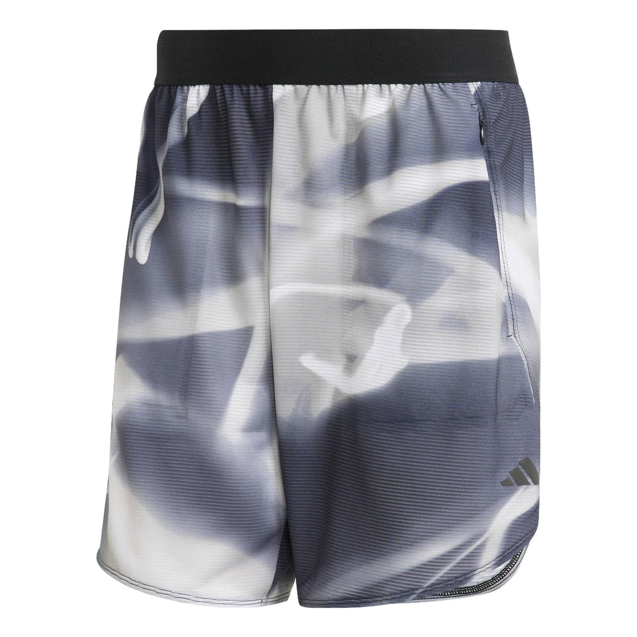 adidas Designed For Training HEAT.RDY HIIT Allover Print Training Shorts 'Sliver Black' IC2039