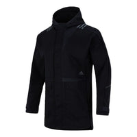 adidas Cargo Pocket Sports Hooded Jacket Black H40227