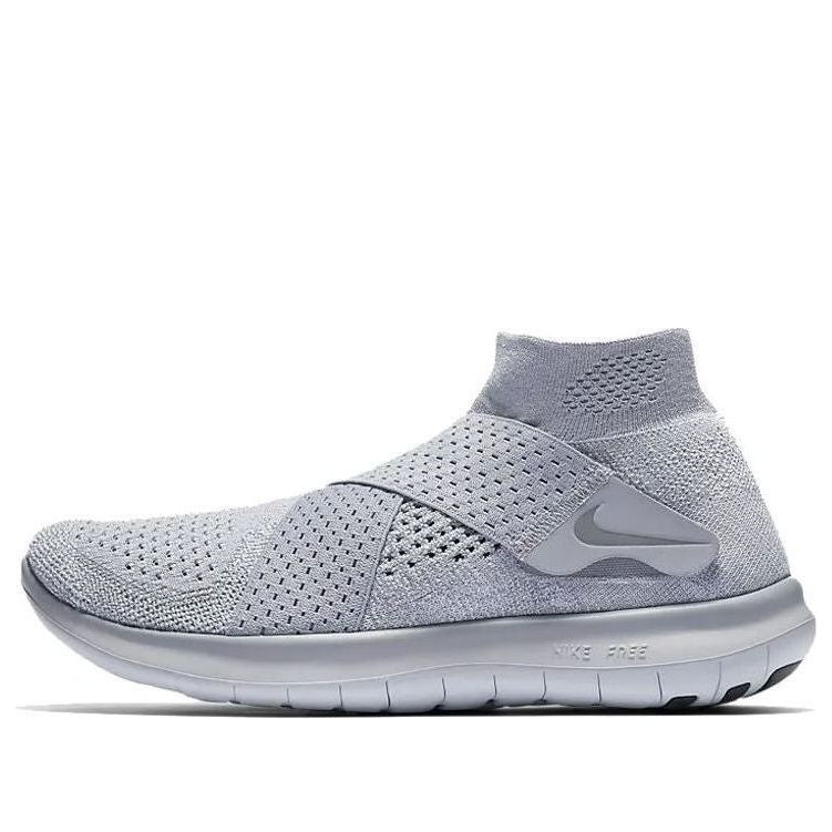 (WMNS) Nike Free RN Motion Flyknit 2017 'Wolf Grey' 880846-005