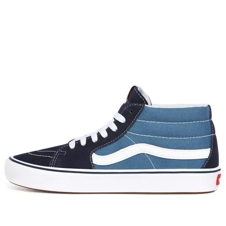 Vans Classic ComfyCush Sk8Mid 'Black Blue' VN0A4UW1VNT