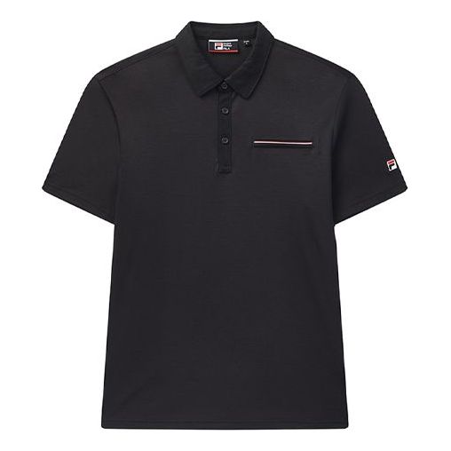 FILA Stylish Simplicity Sports POLO Black F11M021110F