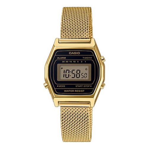 Casio Standard Classic Vintage Digital Watch 'Gold Black' LA690WEMY-1