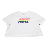 (WMNS) Nike SS20 Beture Logo Printing White CW9981-100