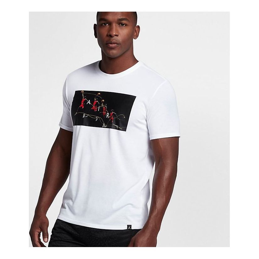 Nike Basketball s Men JBSK DF FLIGHT PHOTO Tee 878382-100