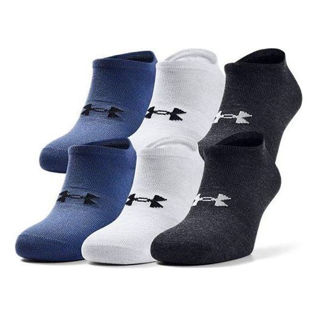Under Armour Essentials No Show Socks (6 Pack) 'Multi-Color' 1358780-400
