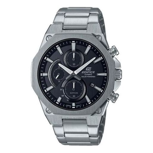 Men's CASIO EDIFICE Minimalistic Casual Watch Business Mens Black Analog EFS-S570D-1AUEF