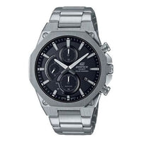 Men's CASIO EDIFICE Minimalistic Casual Watch Business Mens Black Analog EFS-S570D-1AUEF