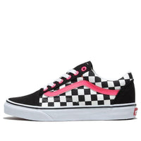 Vans Old Skool Skateboarding Shoes 'Black White Pink' VN0A3VC1446