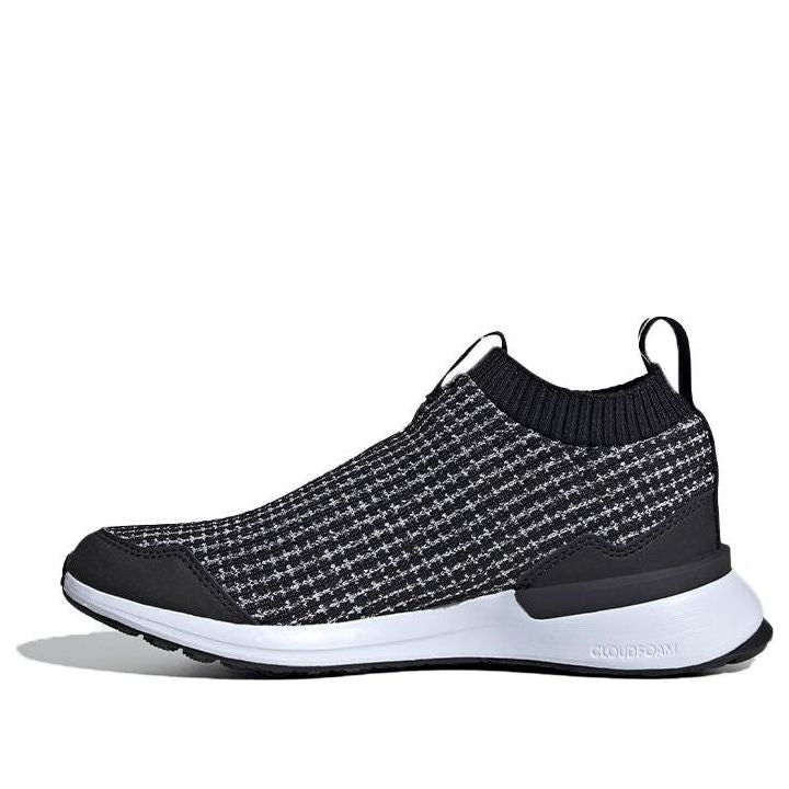 (GS) adidas Rapidarun LL J Black/White FY2262