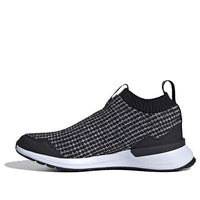 (GS) adidas Rapidarun LL J Black/White FY2262
