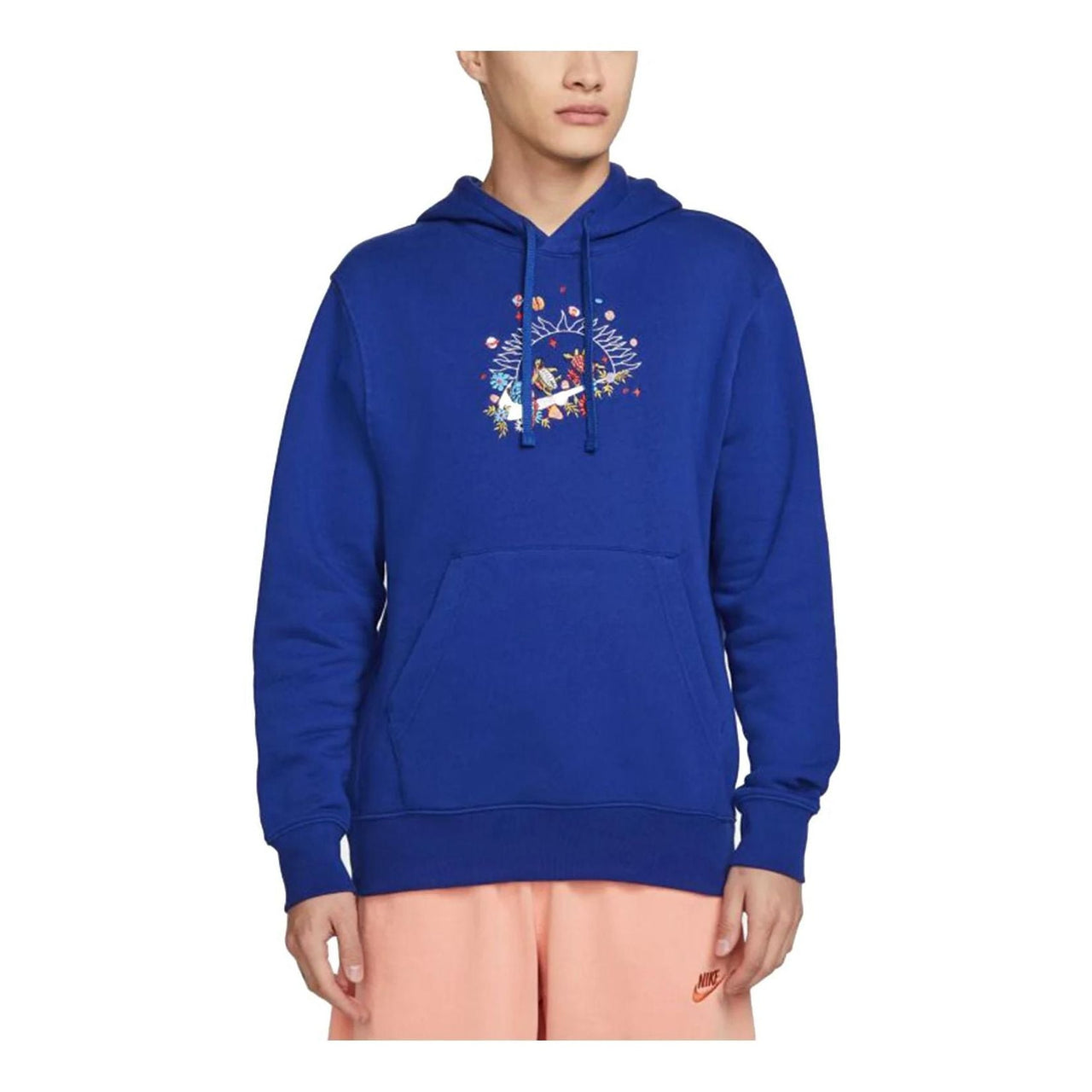 Nike Sportswear Club Fleece Pullover Hoodie 'Royal Blue' DQ3513-455