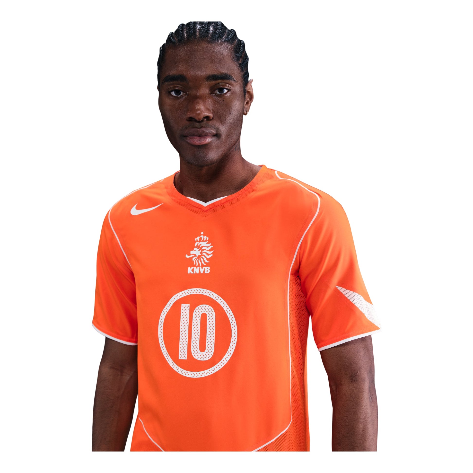 Nike x Ruud van Nistelrooy Netherlands 2004 Total 90 Reissue Jersey 'Orange Black' IF2942-819