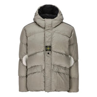 STONE ISLAND Compass-motif Down Puffer Jacket 'Grey' 791542719-V0097