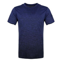 adidas FreeLift gradi Gradient Training Sports Short Sleeve Navy Blue DZ8495