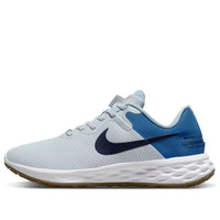 Nike Revolution 6 FlyEase Next Nature Extra Wide 'Pure Platinum Dark Marina Blue' DD8476-002
