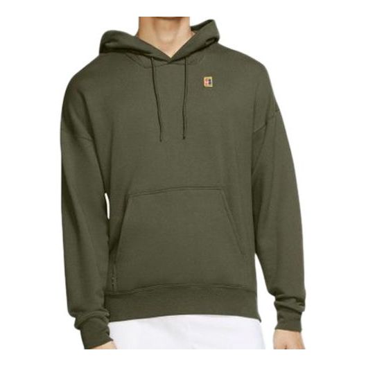 Men's Nike Fleece Tennis Olive Green BV0761-222