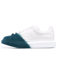 Alexander McQueen Oversized Two-Tone 'White Emerald Green' 575415WHWM29706