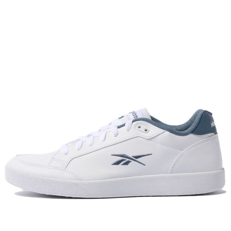 Reebok Vector Smash Low Top Casual Skate Shoes Unisex White Blue GW7756